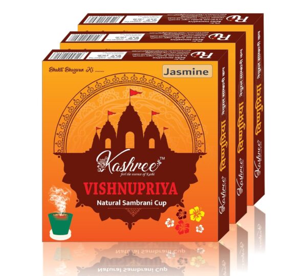 Vishnupriya Sambrani Dhoop Cups for Pooja (36 pcs) |