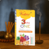 Kashree 3-in-1 Dhoop Stick – Rose, Benzoin (Loban) & Fancy Fragrance