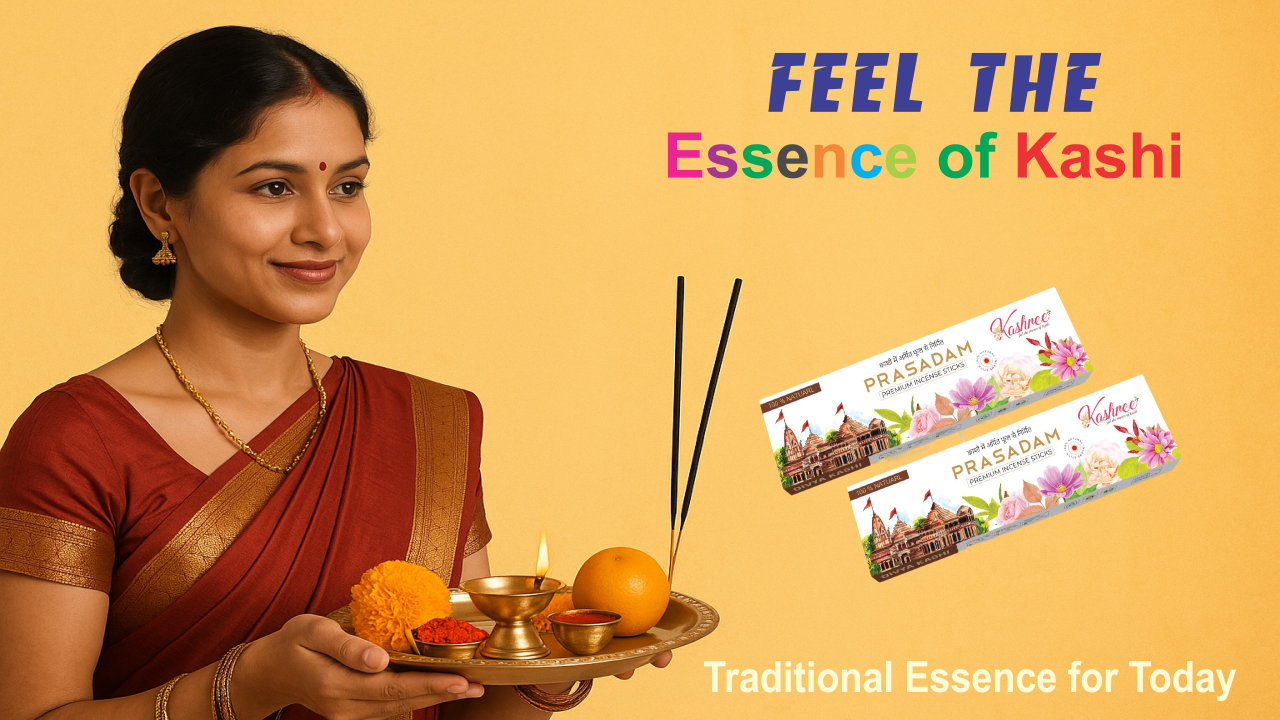 "Kashree – Spiritual Aroma from Varanasi's Heart"