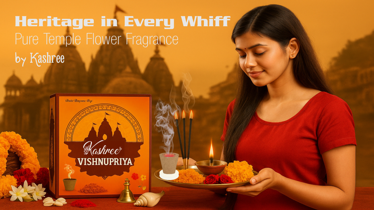 "Premium Dhoop & Incense | From Sacred Kashi Flowers"