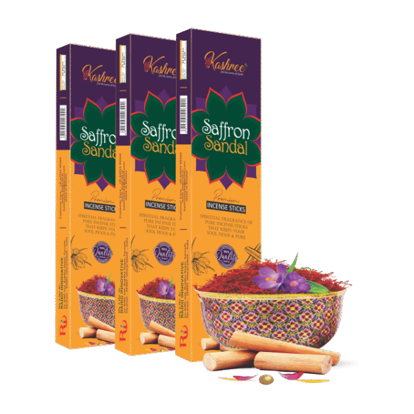 Saffron Sandal Agarbatti Premium incense sticks