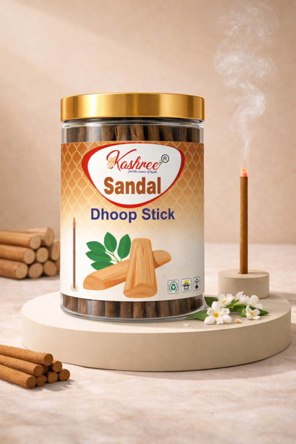 Sandalwood bambooless incense sticks in packaging
