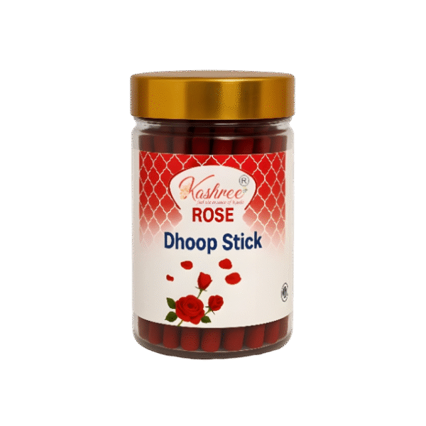 Kashree Rose Dhoop Sticks – Pure Bliss from the Heart of Kashi Premium Grade Fragrance experience 200g