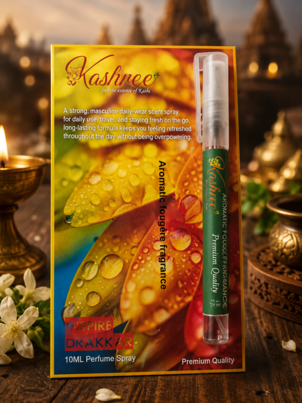 Kashree 10ml Pocket Perfume Spray – Aromatic Fougère Fragrance